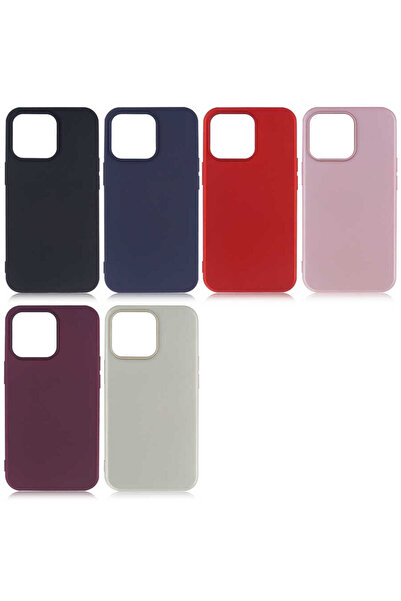 Aden iPhone 13 Pro Compatible Premier Silicone Case-Navy Blue