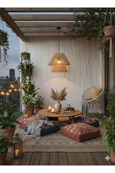 DudeHome Bohem Avize, Yatak odası avize, çocuk odası avize, salon avize