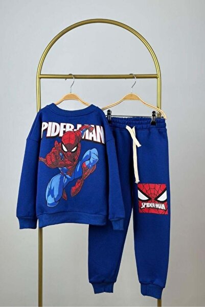 Booni Jooni Marvel Spider Man Baskılı Eşofman Takımı - Erkek Çocuk