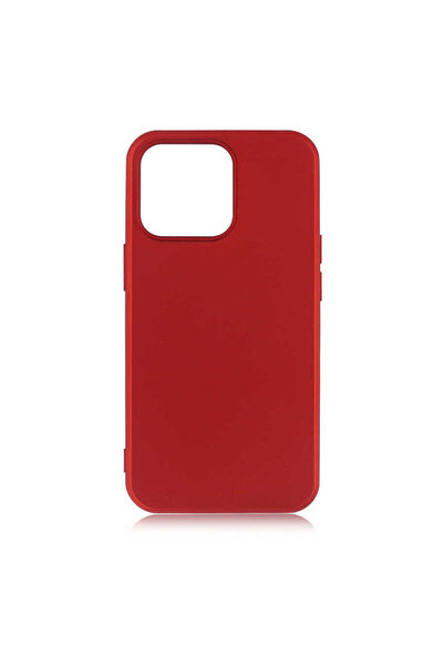 Aden iPhone 13 Pro Compatible Premier Silicone Case-Red