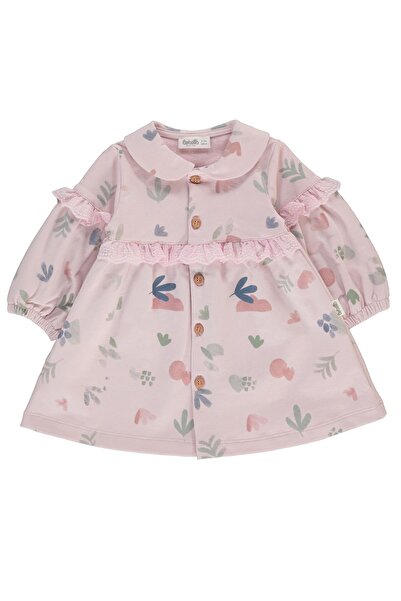 Bebetto İKİ İP ELBİSE (CAT LOVER) PEMBE
