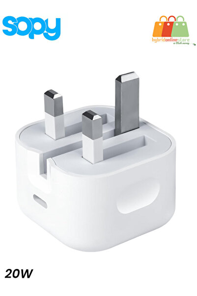 sopy محول طاقة USB-C بقوة 20 وات - حل شحن سريع وخفيف الوزن ومتين