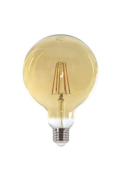 LUXXO Decorative Filament Bulb G 125 E 27 6 W LED