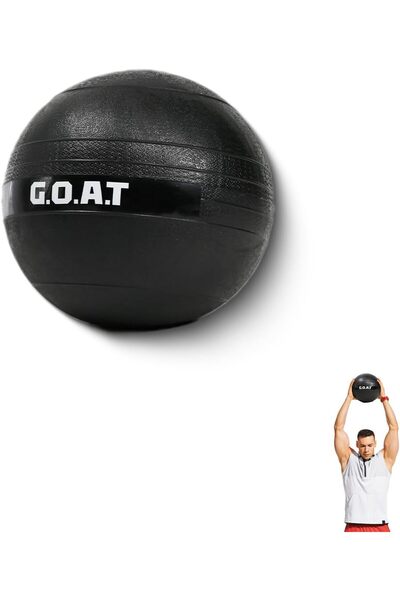 Goat كرة مطاطية طبية غير قابلة للارتداد لتمارين الكروس فيت وتدريبات القوة واللياقة البدنية