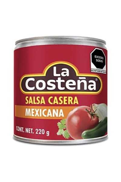 La Costena Conserva sos salsa mexican de casa, La Costena, 220g