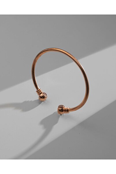 Sırlı Sepet Top Uçlu Manyetik Bakır Bilezik