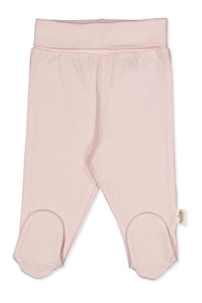 Bebetto ORGANİK SÜPREM DOUBLE PATİKLİ PANTOLON (ORGANIC MY MUSHROOM) GÜL KURUSU