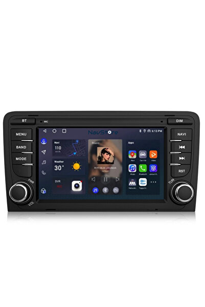 NavStore Ειδικό σύστημα πλοήγησης Audi A3 8P1 (2003 - 2013), 7 ίντσες, μνήμη ...