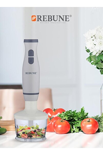rebune 3-in-1 Electric Hand Blender – RE-2-129 Compact Design Power Up to 400 Watts