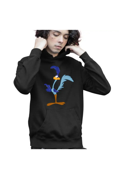 OEM Hanorac Copii Baieti Coiotul Strutul Bip Bip Desene Animate