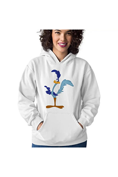 OEM Hanorac Femei Coiotul Strutul Bip Bip Desene Animate