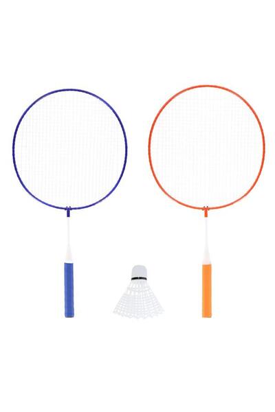 Other NRZ052 STEEL / BADMINTON SET 2 RACKETS + SHUTTLES JUNIOR NILS