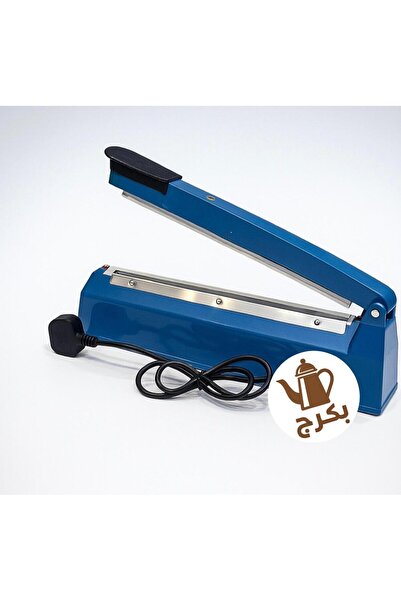 bakraj آلة كبس حراري لتغليف الأكياس البلاستيكية – عرض 30 سم – لون أزرق