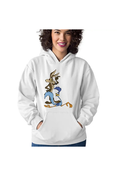 OEM Hanorac Femei Coiotul Strutul Desene Animate