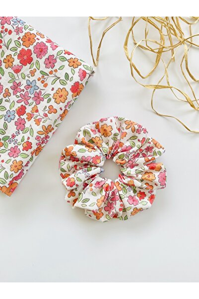 seyranat Colorful Floral Cotton Medium Size 12 cm Girls Women Elastic Bagel H...