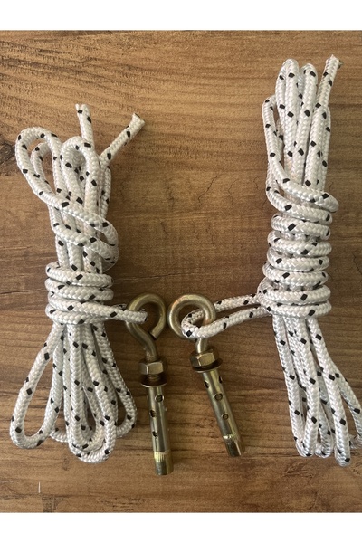 Mikasso RELAX İPEK HAMAK- 10’LUK ÇELİK DÜBEL İPLİ SALINCAK-HAMAK-BOKS TORBASI...