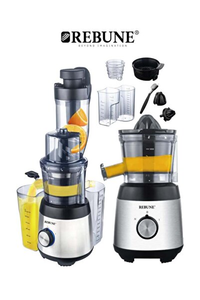 RİBBON 3-in-1 Fruit Juicer and Ice Cream Maker – 300W