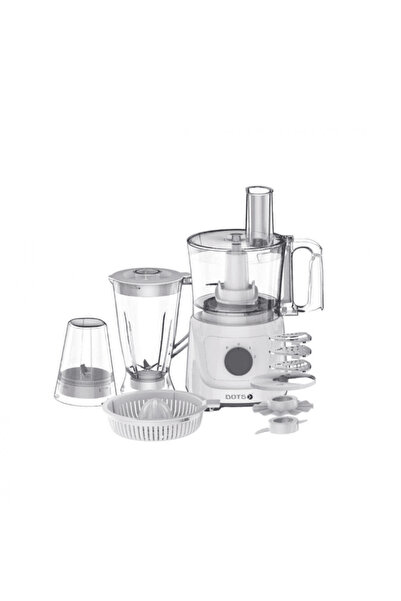 DOTS محضر طعام دوتس 800 وات – ملحقات 9*1 – أبيض