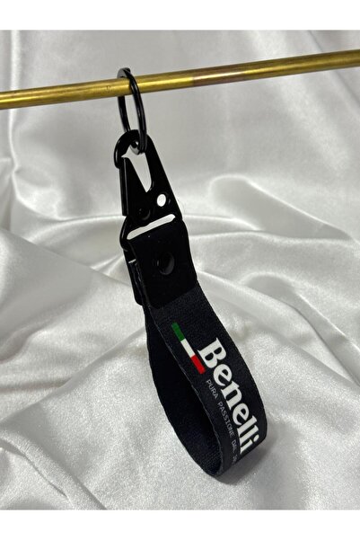 CEBECİOTO BENELLI BLACK 15 CM Breloc din material textil Accesoriu auto-moto ...