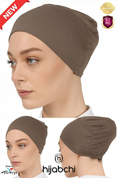 hijabchi Практична ковпачка - віскоза з еластаном - темно-бірзовий