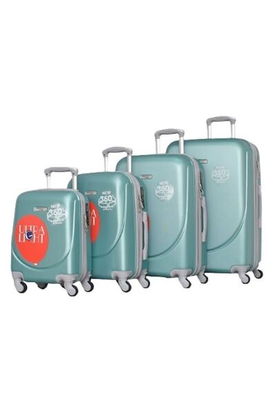 OEM Set 4 x Troler, Perfect Line, 73 x 32 x 47 cm, Turcoaz