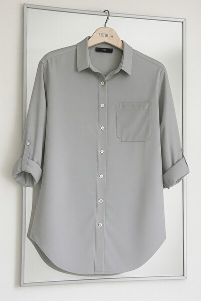 Feyza GÖMLEK SPOR VE ZARİF DURUŞUYLA BÜTÜN KOMBİNLERİNİZİN VAZGEÇİLMEZ TAMAML...