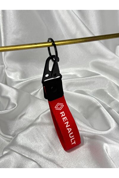 CEBECİOTO Breloc din pânză RENAULT RED 15CM ACCESORIUL AUTO-MOTO DE CALITATE IMPRIMARE PE DOUA FATA