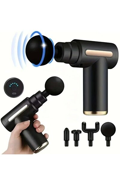 MDK مسدس اللفافة الصغير اللاسلكي لتدليك العضلات، جهاز تدليك غشاء الرقبة Rob C