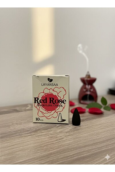 Layansaa Red Rose Backflow Incense