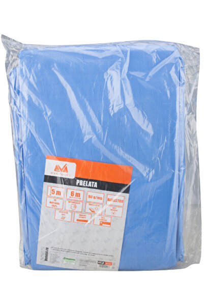 Evotools Μουσαμάς με κρίκους 12 x 8 μ. 120 γρ./τ.μ. Πράσινο