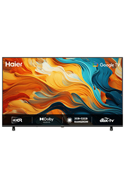 Haier 65-inch 4k UHD Smart TV with Speaker Google TV OS Model H65K85FUX