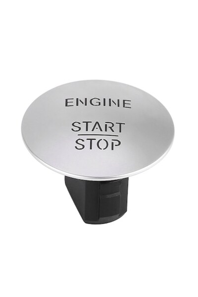 F180 Buton Start Stop, Pentru Mercedes-Benz Clasa A Clasa B Clasa C Clasa E Clasa S Clasa G, Gri