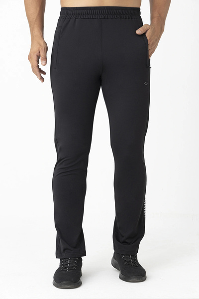 Crozwise بنطال رياضي رجالي أسود اللون 2243