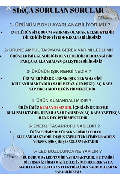 Home Roza Avize kaos 4 Toplu 3. Renk Anahtardan Salon Ve Oturma Odasi Modern Letli Avize