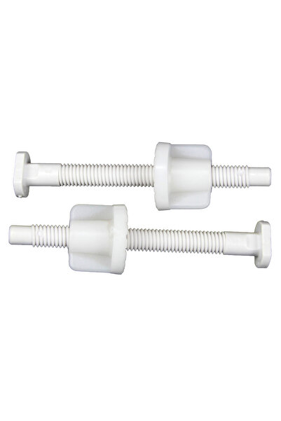 OEM Șuruburi de fixare capac WC 2 buc - Dimensiuni șurub 8x80 mm Cod șurub 1545