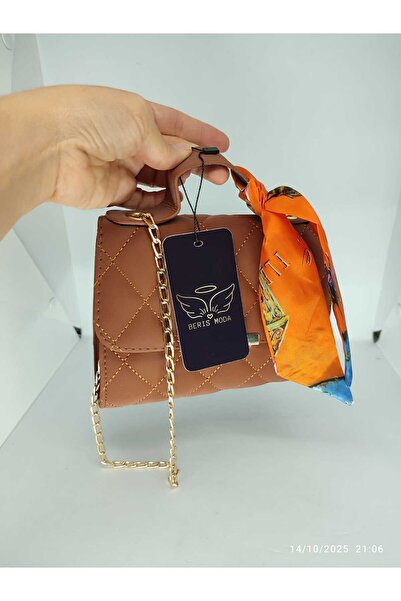 BERİS Stylish Bag with Scarf