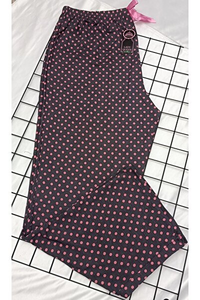 Lady Queen Bamboo Lycra Ring Viscose Oversized Pajama Bottoms