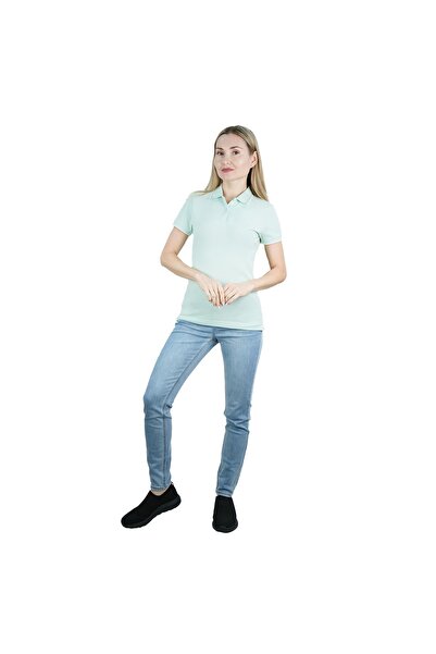 Giordano Women's Cotton Lycra Slim Fit Solid Polo