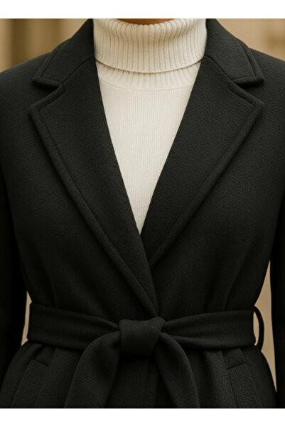 dressmix Palton Milano Milano căptușit cu buzunare și curea, de înaltă calitate (2025)