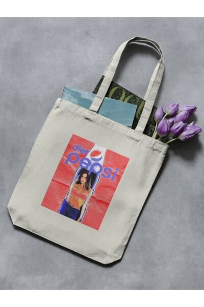 redame حقيبة يد من قماش الكانفاس من أديسون راي دايت بيبسي Y2K