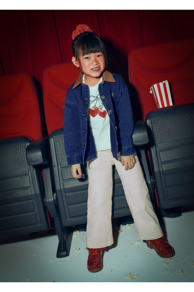 MAYORAL Unisex Children's Denim Shirt 4135