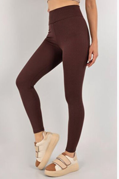 FashionForYou Colanți fitness Slim Vibes, aspect tetra și talie lată cu efect...