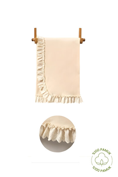 Nami Baby Organic Baby Girl Hospital Discharge Set – 10 Piece Hospital Discharge Set - 100% Cotton Lace