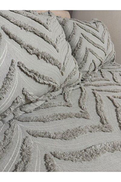 Cotivo Double 3-Piece Stone Color Pike Set Pon Pon Pike 250X260