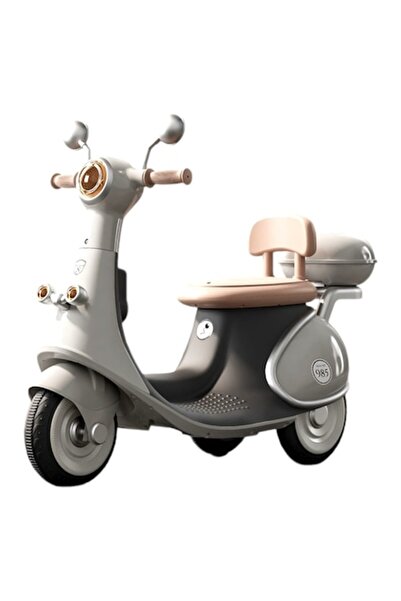 GOLD MARKET Motocicleta Electrica cu 3 Roti, Acumulator, Baterie 6V 7Ah, Anti-Rasturnare, Lumini, Sunete, Teleco