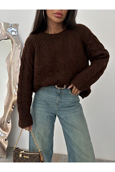 Ekim Store سترة تريكو أساسية محبوكة