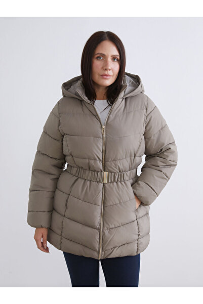 LC Waikiki Hooded Women's Puffer Coat