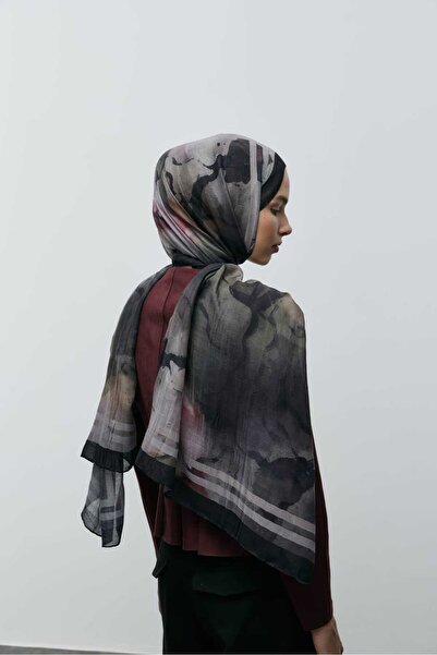 Modakaşmir Natura Desen Bambu Şal