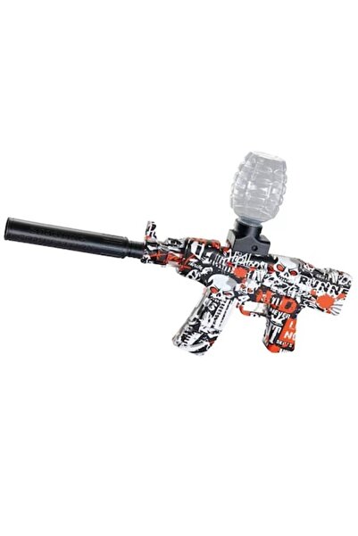 GOLD MARKET Electric toy rifle AK47, type Machine gun with Gel balls, Orbeez, shooting in bursts of gel bluste