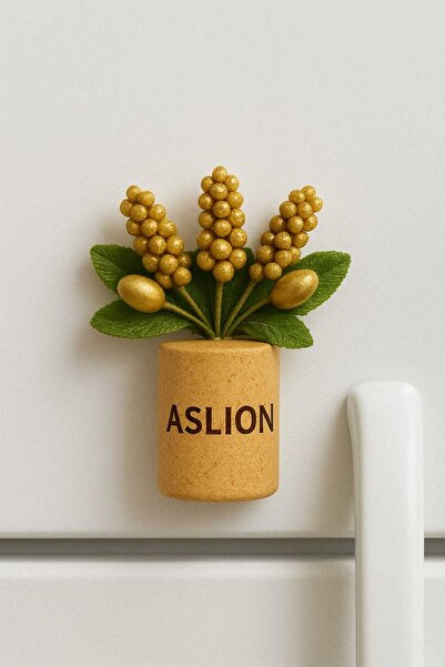 Genel Markalar El Yapımı Japon Kirazı Kokulu Çiçekli Mantar Magnet - Dekorati...